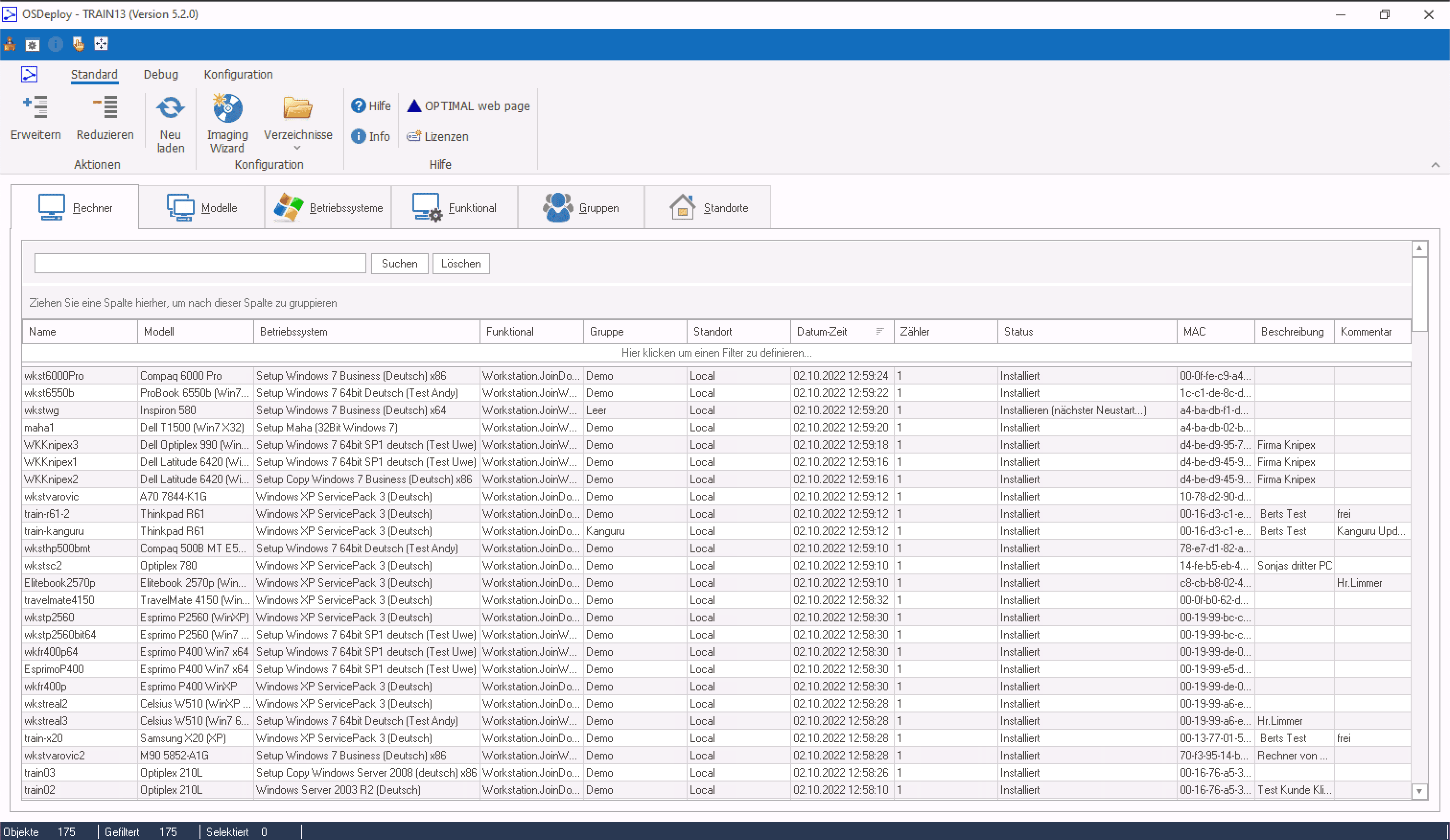 OS-Deploy Konsole