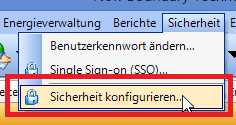 Sicherheit konfigurieren...